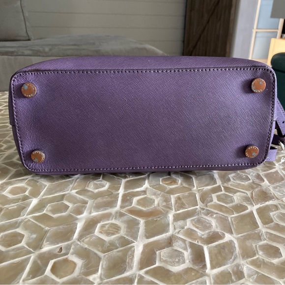 Michael Kors Cindy Satchel in lilac - Picture 6 of 14